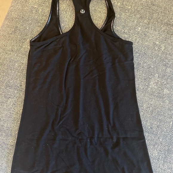 Black Racerback Tank Top - Picture 2 of 2